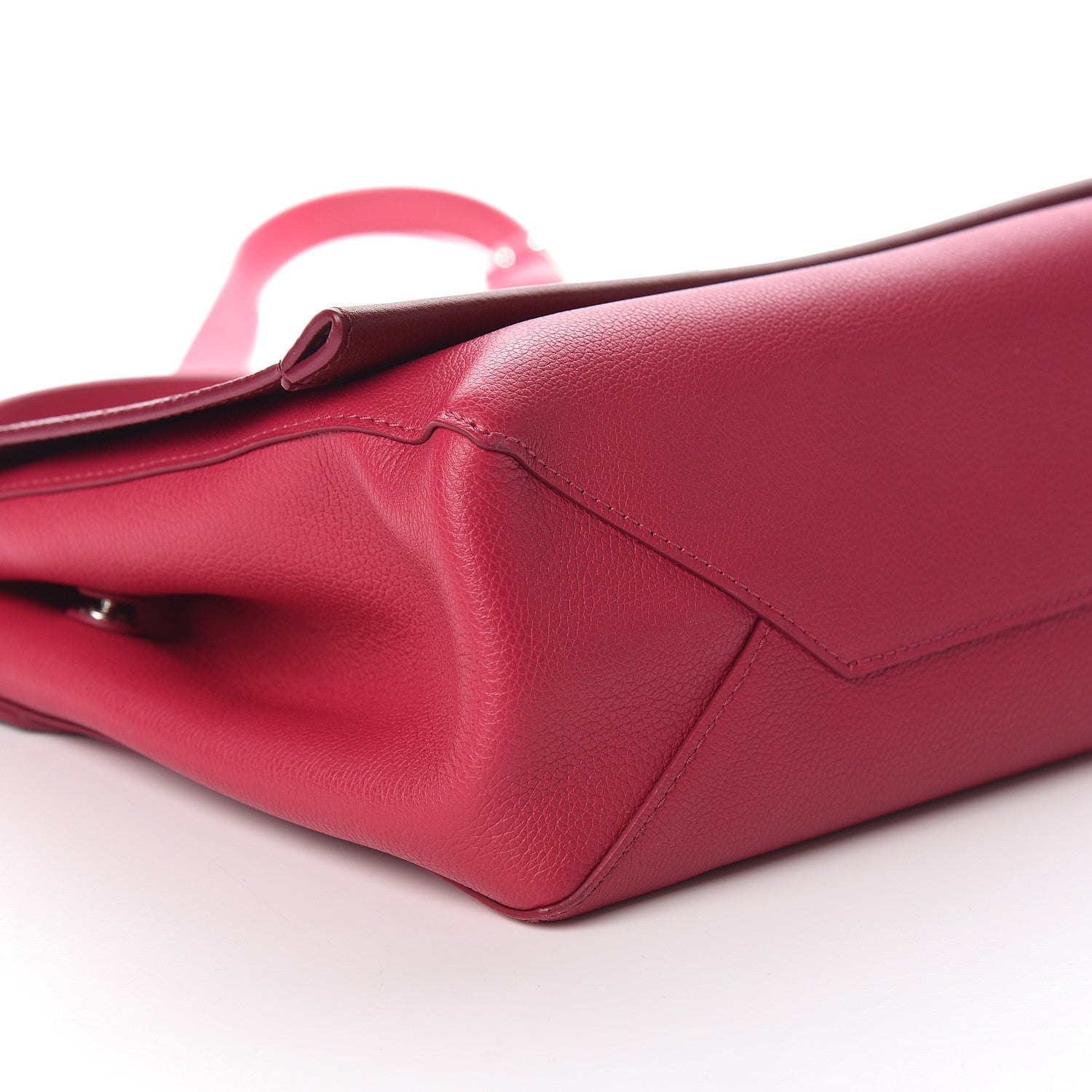 Louis Vuitton Calfskin Lockme II Top Handle Grenat Dahlia 9 of 10