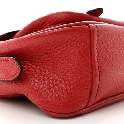 Prada Vitello Daino Messenger Bag Rosso 8 of 11