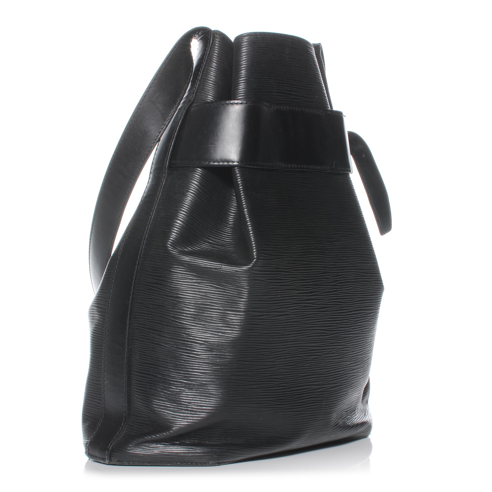 Louis Vuitton Epi Sac D'Epaule Black 3 of 7