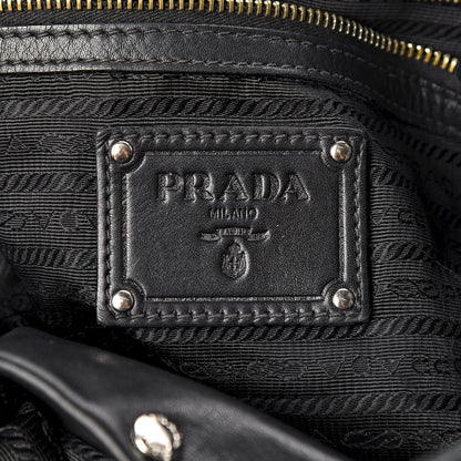Prada Soft Calfskin Tote Black 6 of 13