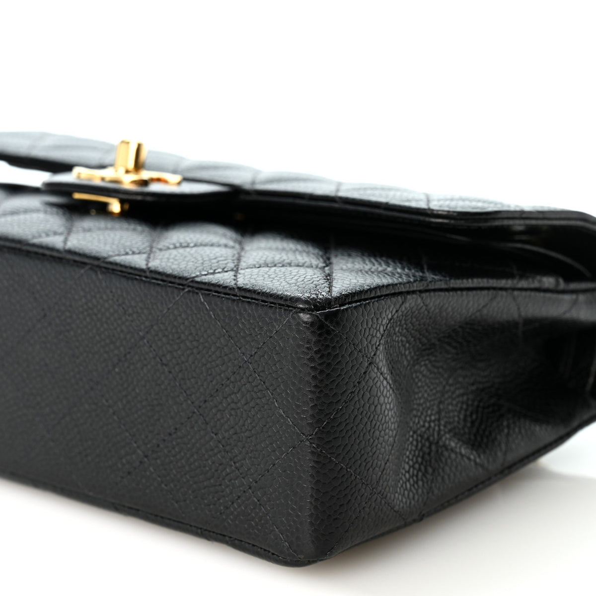 Chanel Caviar Quilted Small Double Flap Black 10 of 10