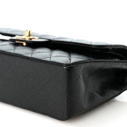 Chanel Caviar Quilted Small Double Flap Black 10 of 10