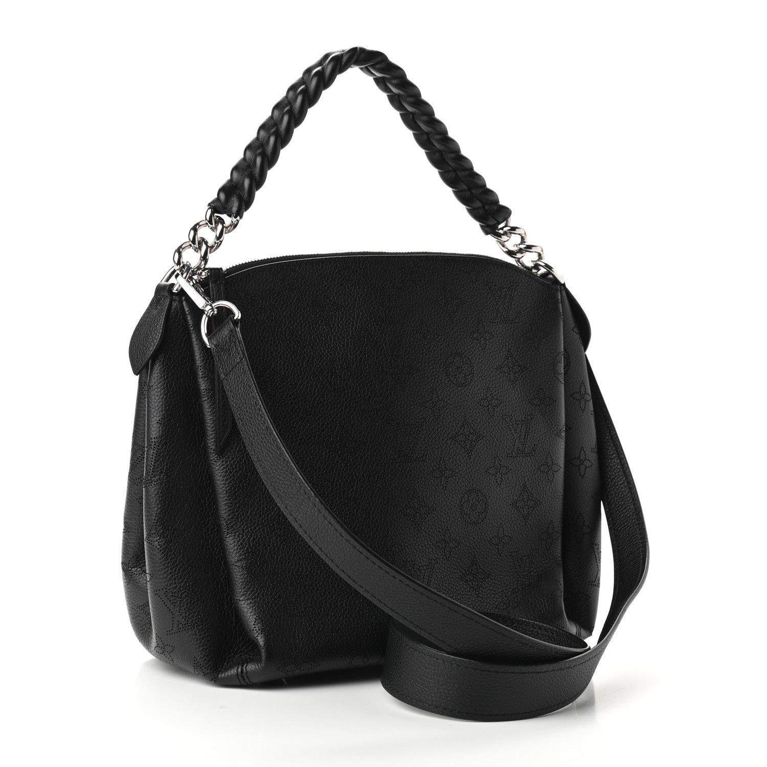 Louis Vuitton Mahina Babylone Chain BB Black 2 of 7