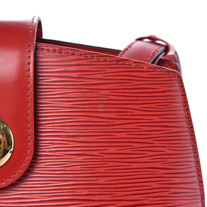 Louis Vuitton Epi Cluny Castillan Red 7 of 13