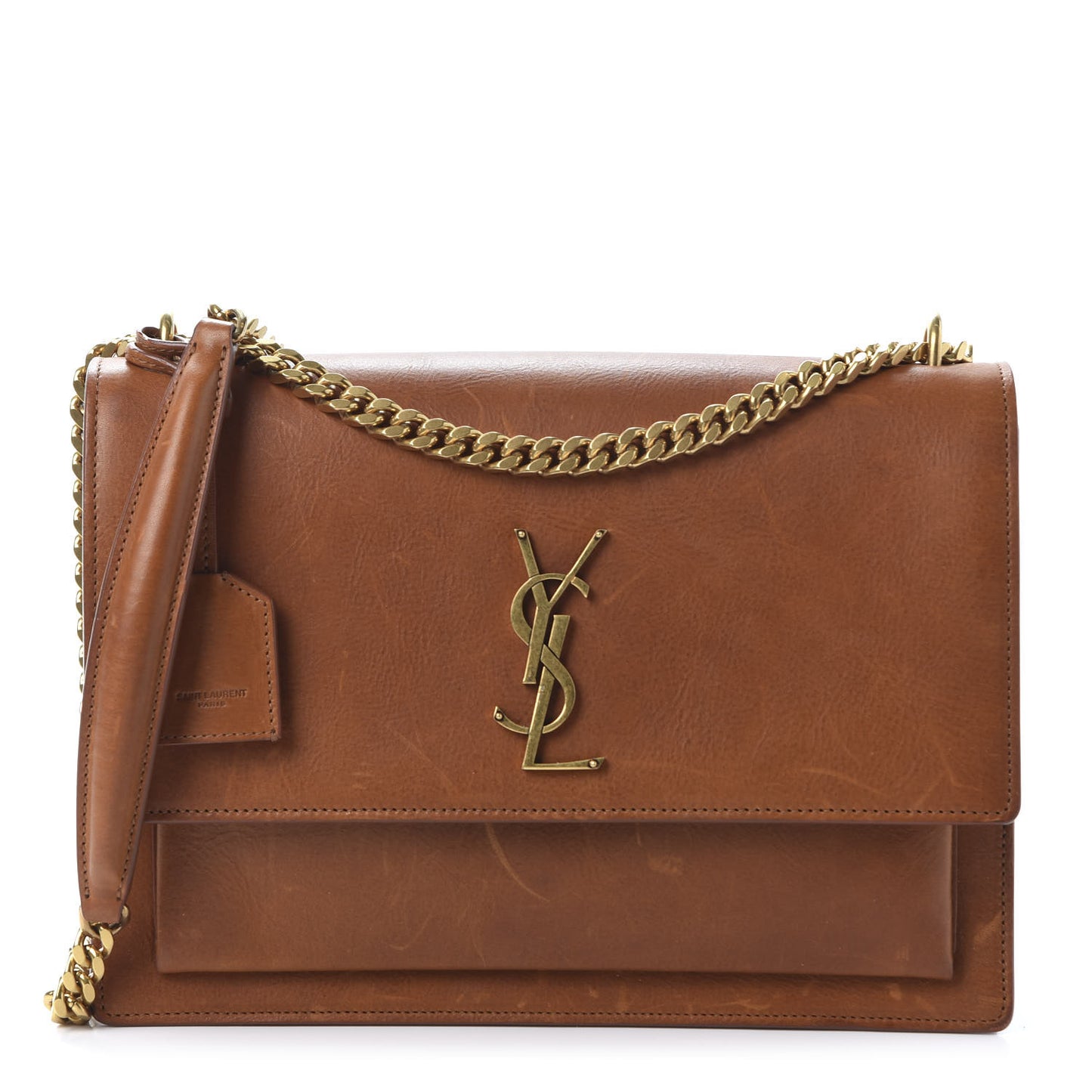 Calfskin Large Monogram Sunset Tan