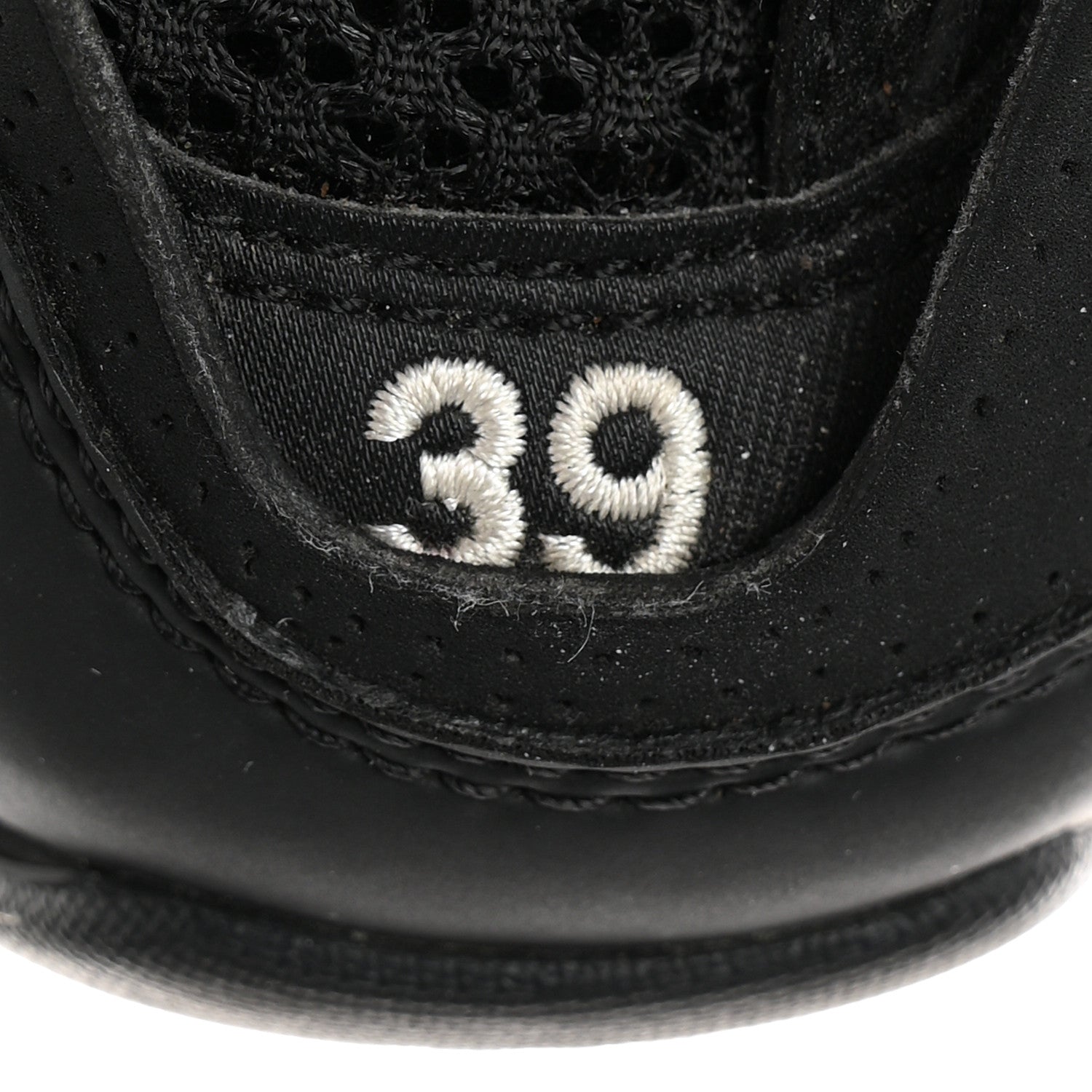 Balenciaga Mesh Nylon Mens Track Sneakers 39 Black 7 of 9
