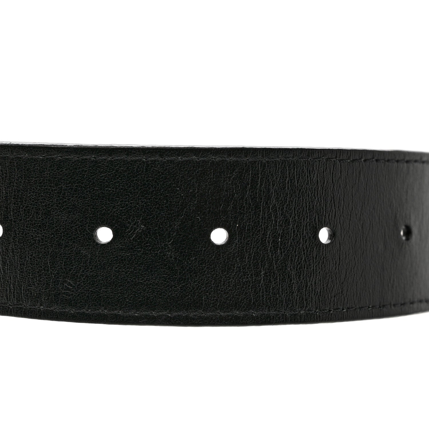 Louis Vuitton Calfskin 40mm LV Initiales Reversible Belt 90 36 Dark Brown Black 3 of 5
