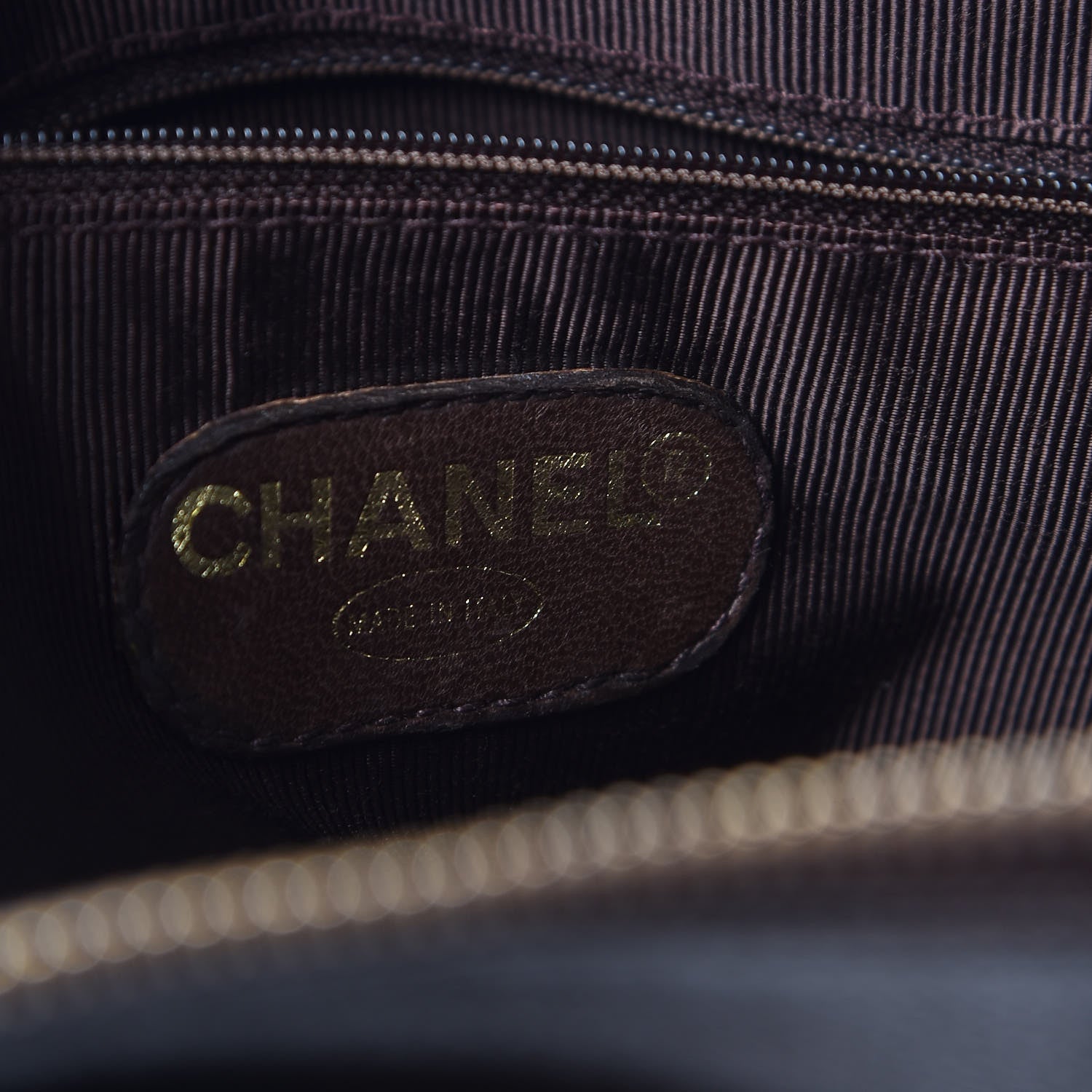 Chanel Caviar Shoulder Bag Brown 6 of 10