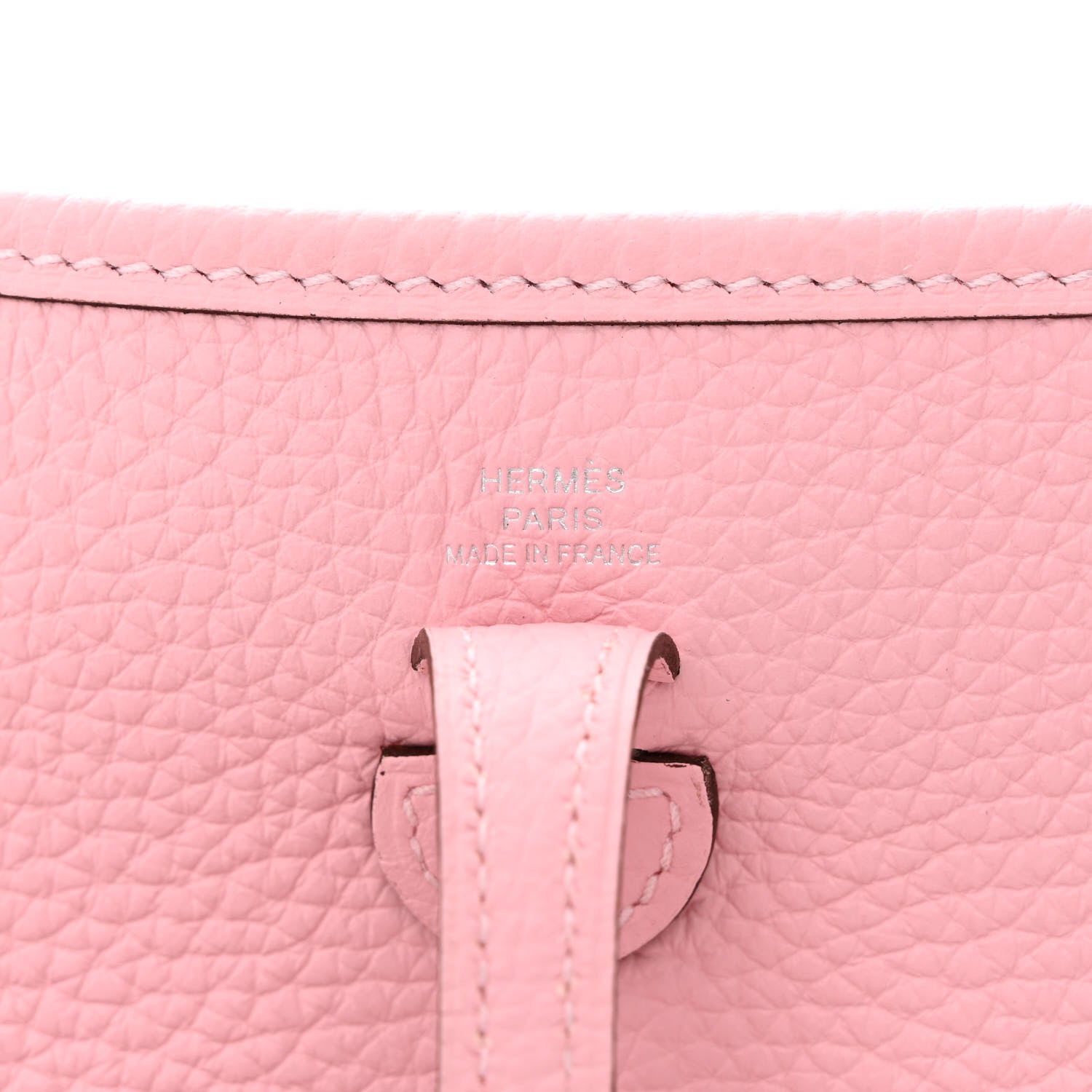 Hermes Taurillon Clemence Evelyne TPM Rose Sakura 6 of 12