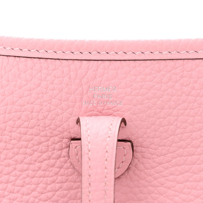 Hermes Taurillon Clemence Evelyne TPM Rose Sakura 6 of 12