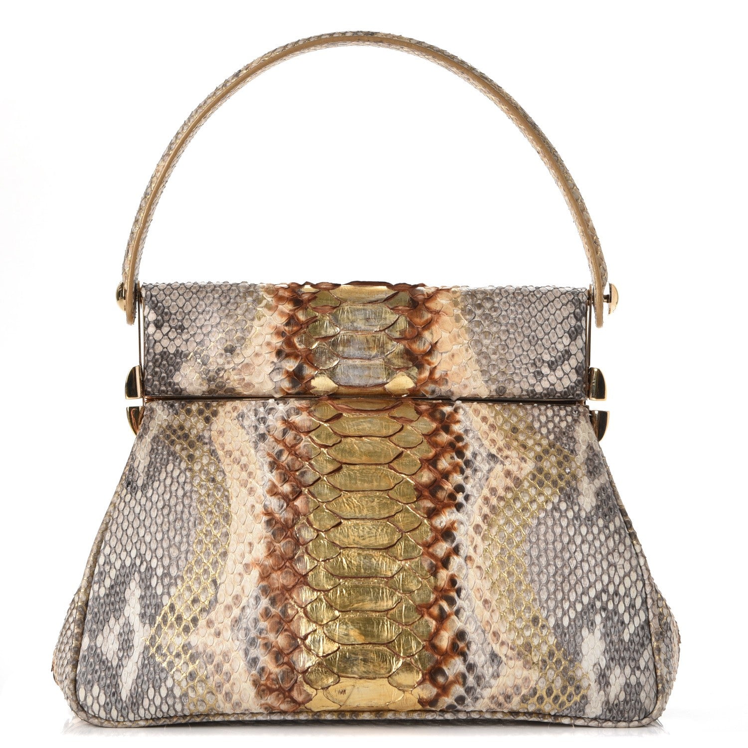 Christian Dior Python Babe Frame Bag 1 of 14