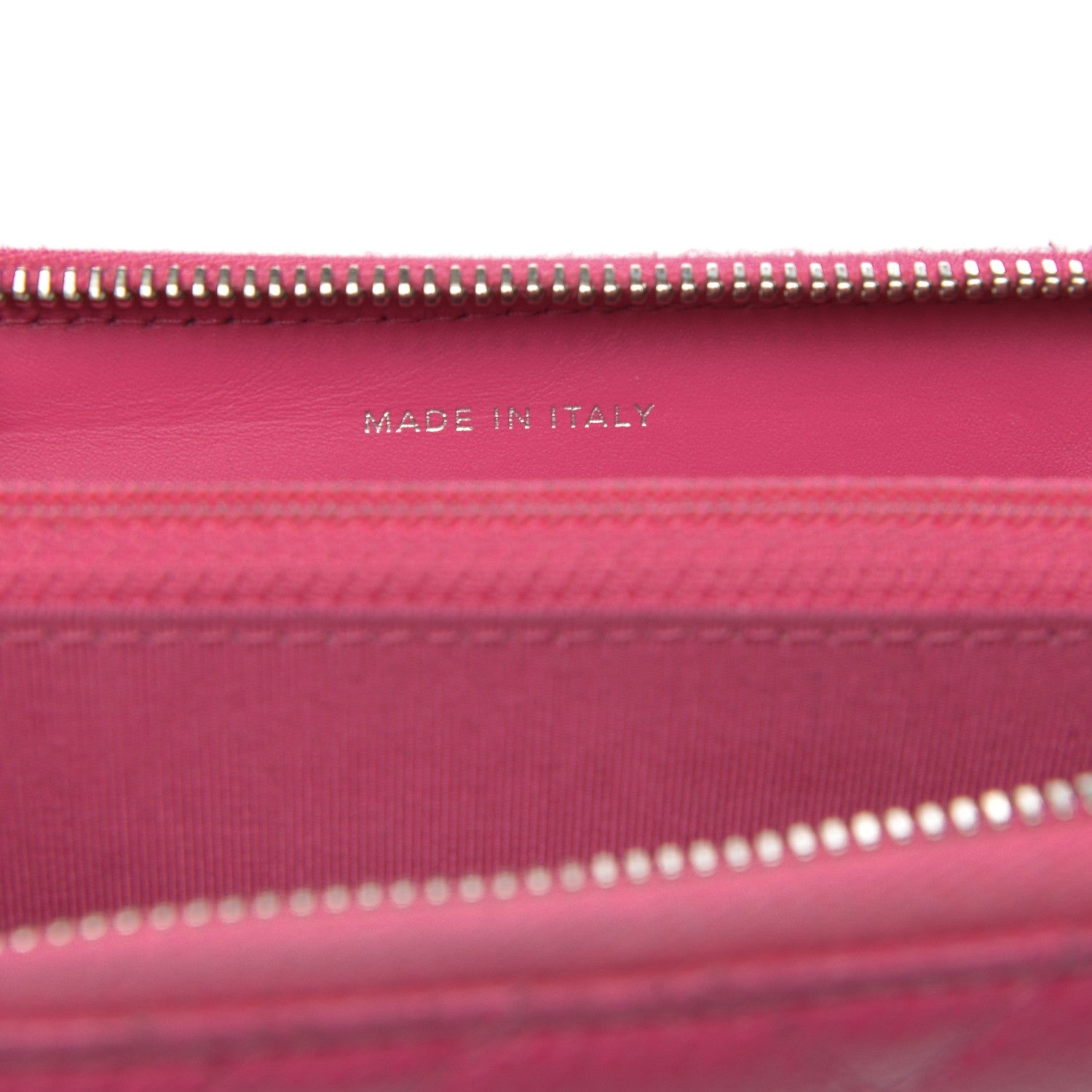Chanel Caviar Quilted Small Zip Around Wallet Pink 7 of 11