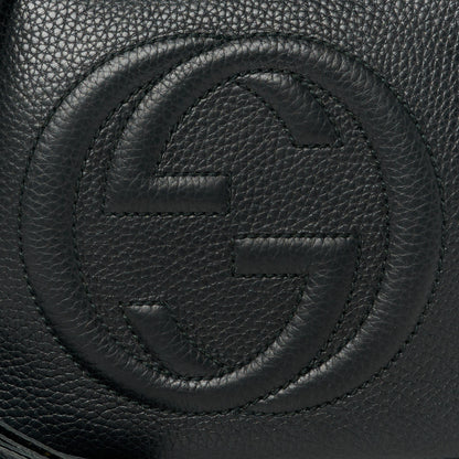 Gucci Pebbled Calfskin Small Soho Disco Bag Black 9 of 11