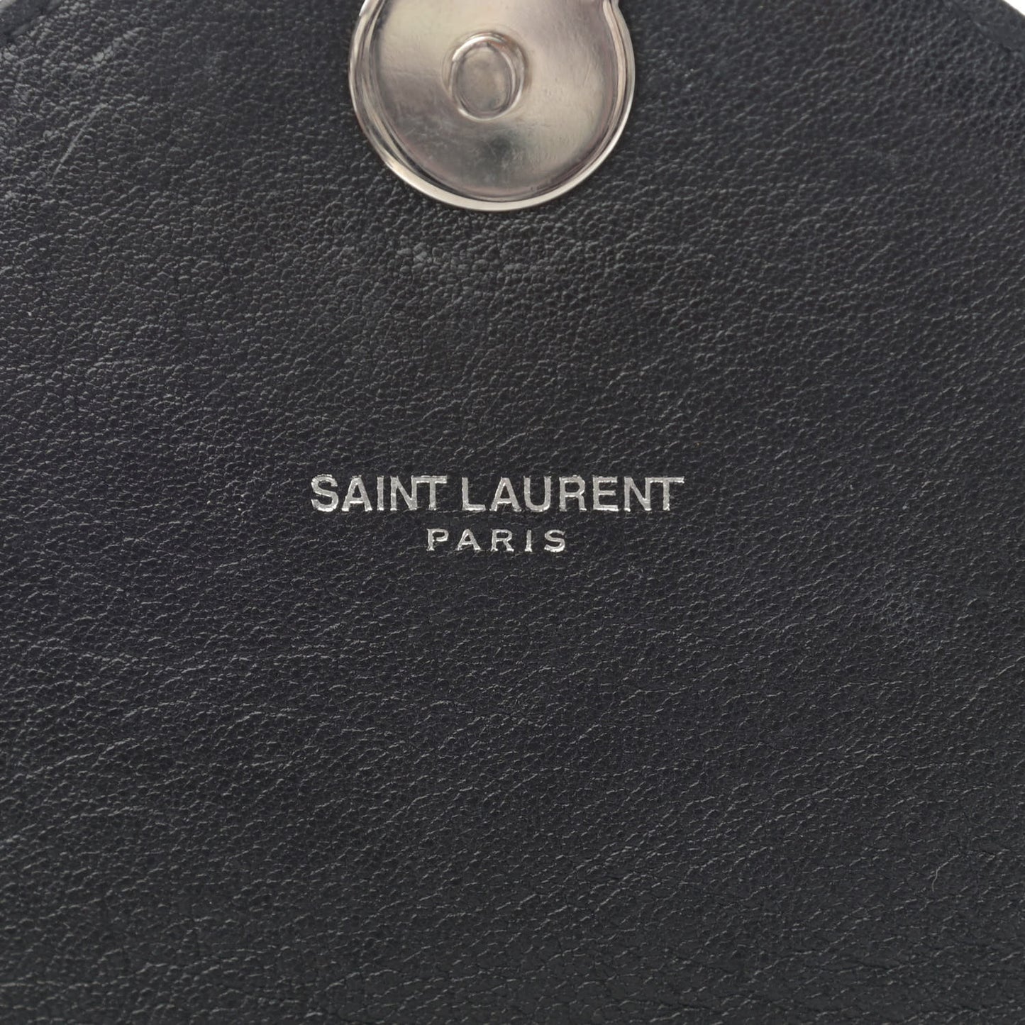 Sheepskin Matelasse Chevron Monogram Large College Satchel Black