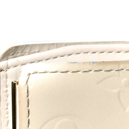 Louis Vuitton Vernis French Purse Wallet Perle 6 of 6