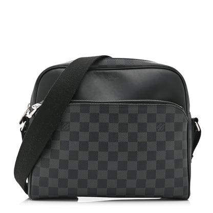 Louis Vuitton Damier Graphite Dayton Reporter PM 1 of 10