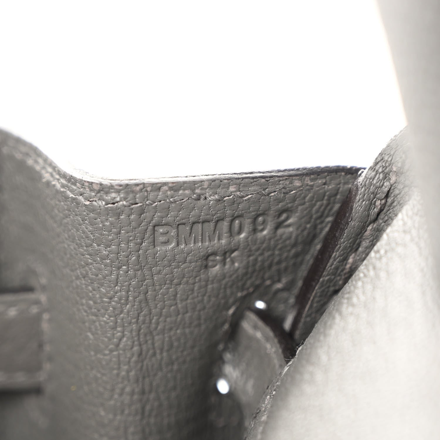Hermes Togo Birkin 25 Gris Meyer 7 of 11