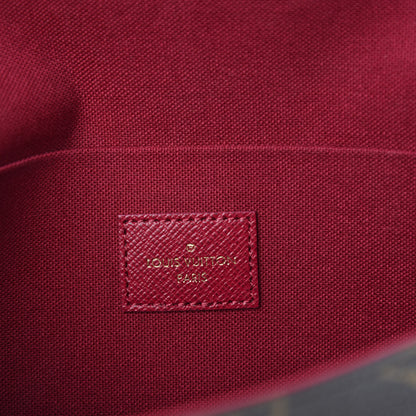 Louis Vuitton Monogram Pochette Felicie Chain Wallet Fuchsia 9 of 13
