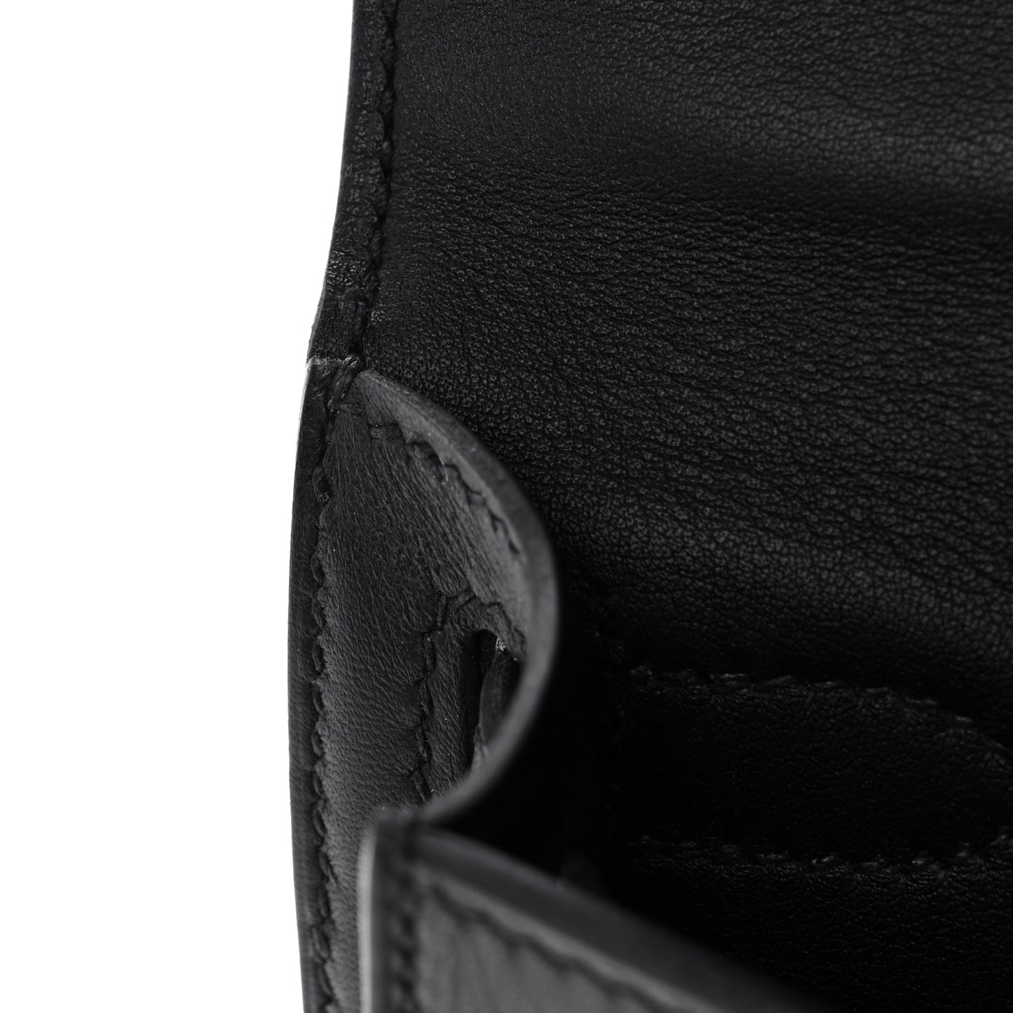 Swift Kelly Cut Clutch Pochette Black