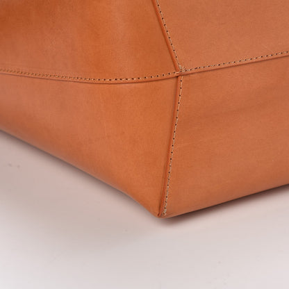 Mansur Gavriel Calfskin Large Shopping Tote Cammello Rosa 10 of 12
