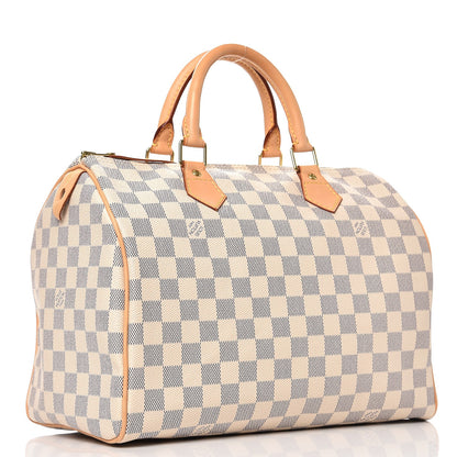 Louis Vuitton Damier Azur Speedy 30 3 of 8