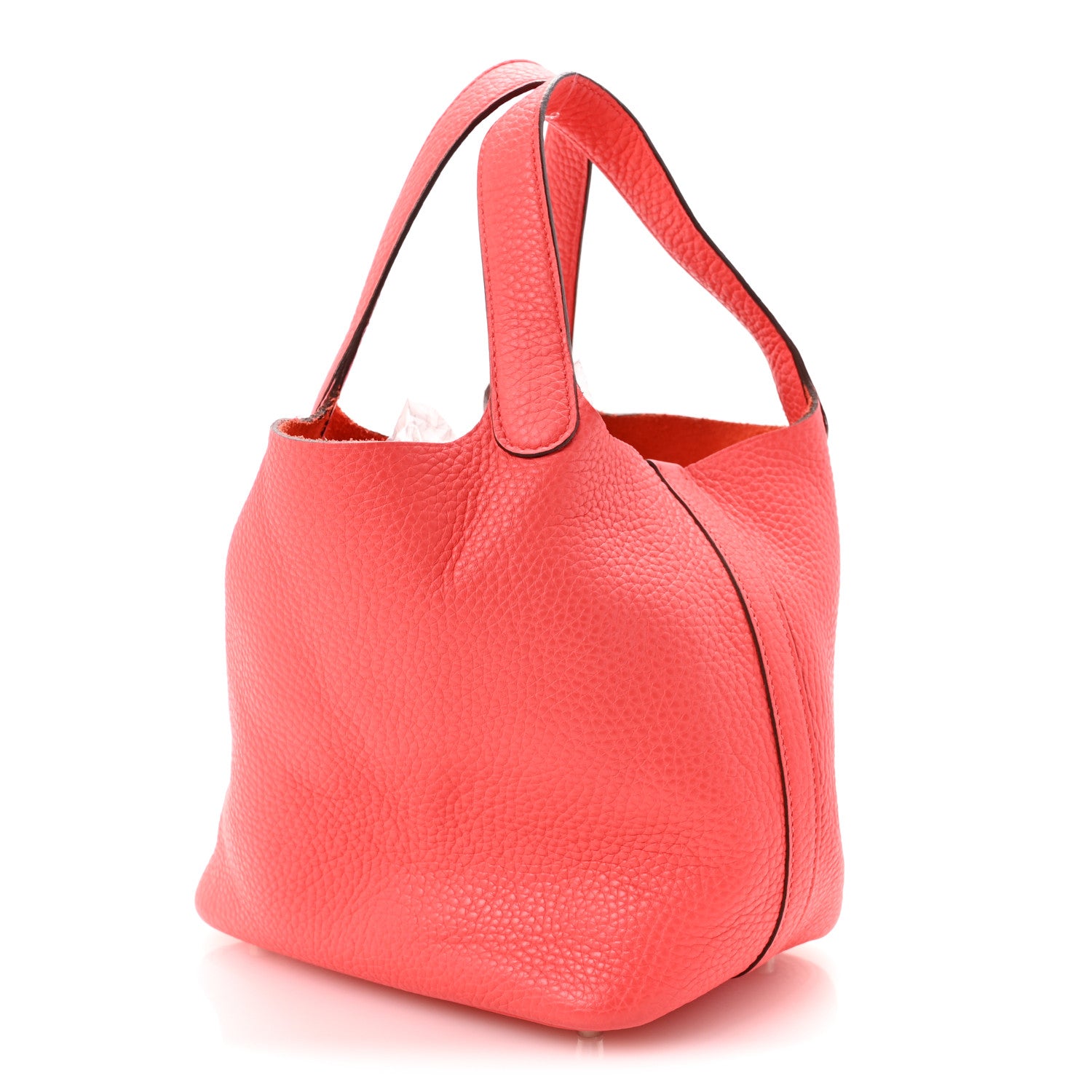 Hermes Taurillon Clemence Picotin Lock 18 PM Rose Jaipur 3 of 10