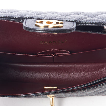 Chanel Caviar Quilted Small Double Flap Black 7 of 11