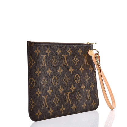 Louis Vuitton Monogram Neverfull MM GM Pochette 3 of 7