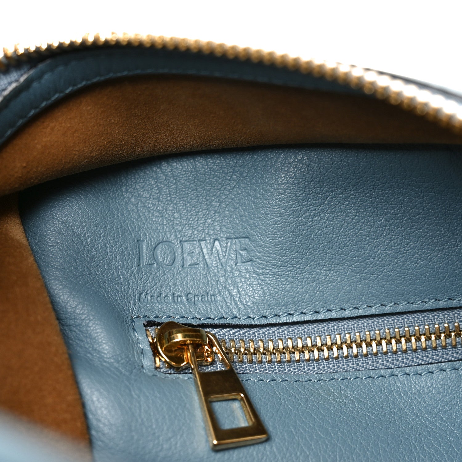 Loewe Calfskin Amazona 36 Blue 6 of 9
