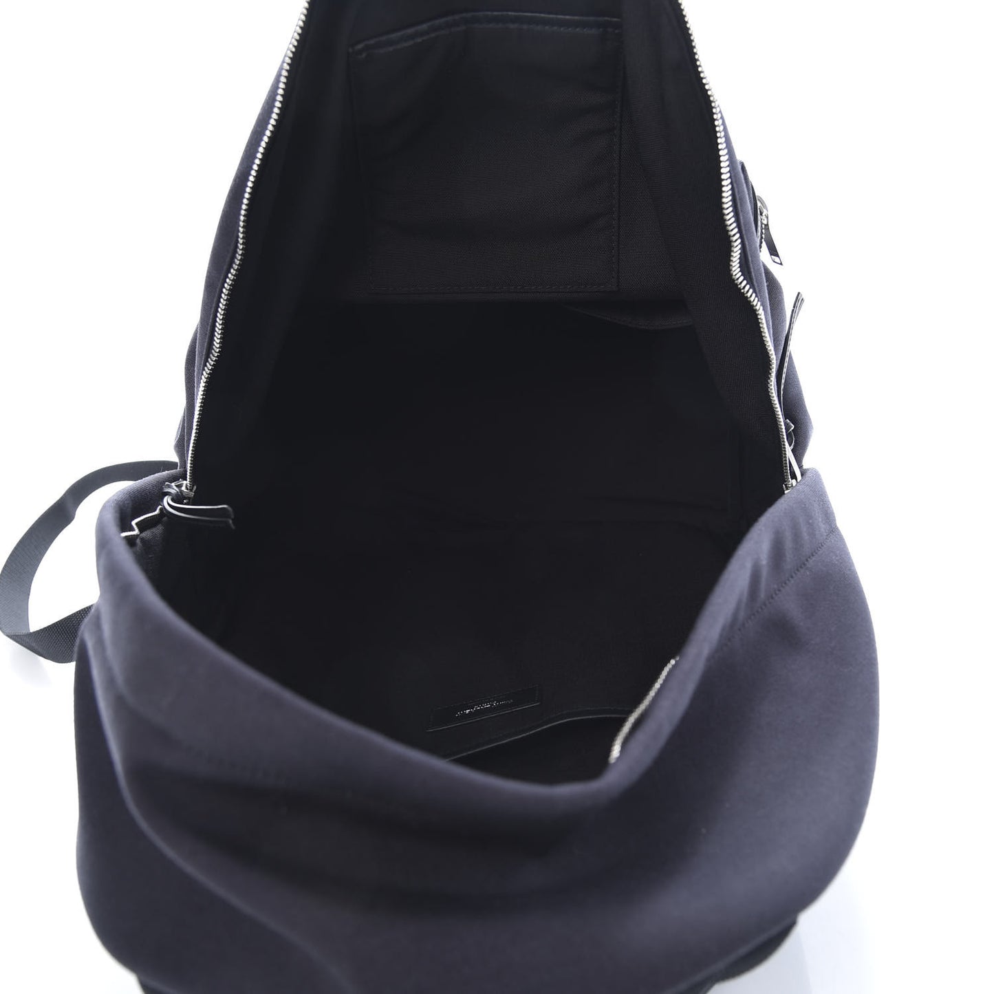 Canvas Logo City Backpack Navy