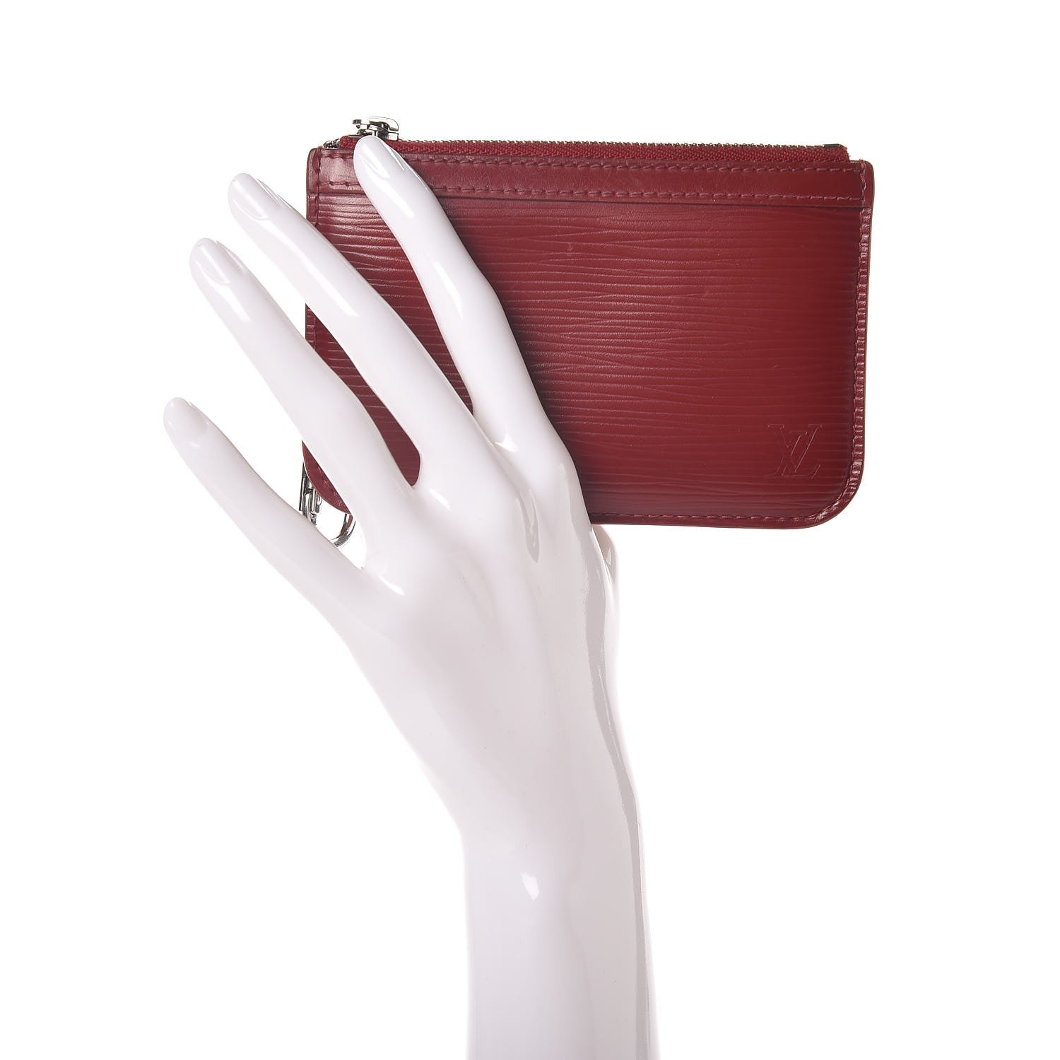 Louis Vuitton Epi Key Pouch Rubis 2 of 7