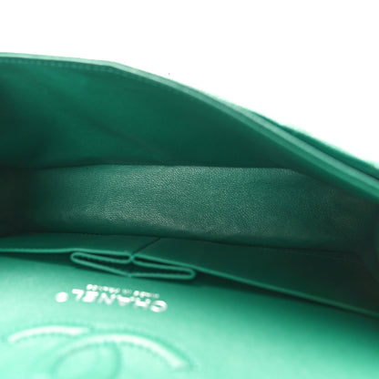 Chanel Caviar Quilted Small Double Flap Green 5 of 10