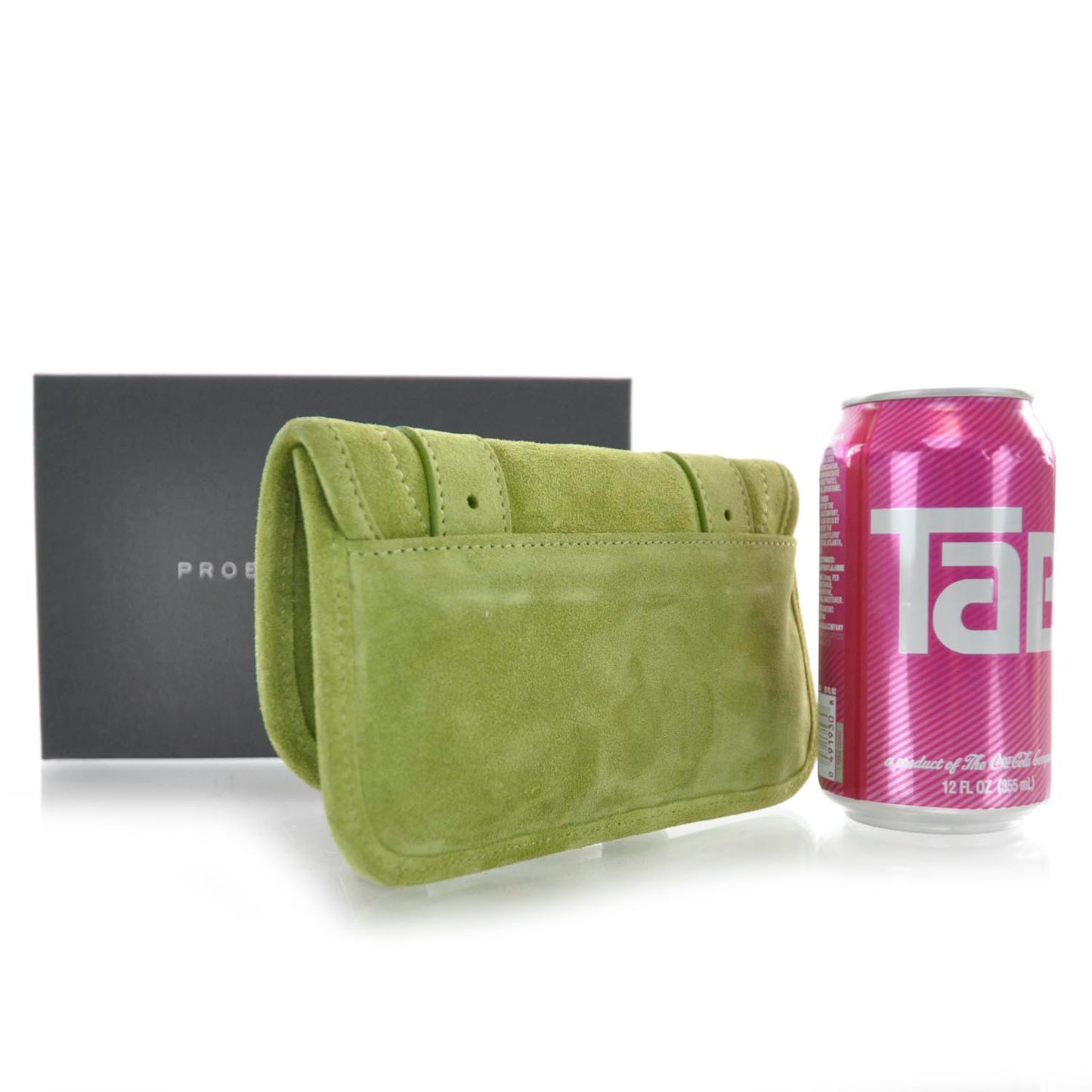 Suede PS1 Wallet Apple Green