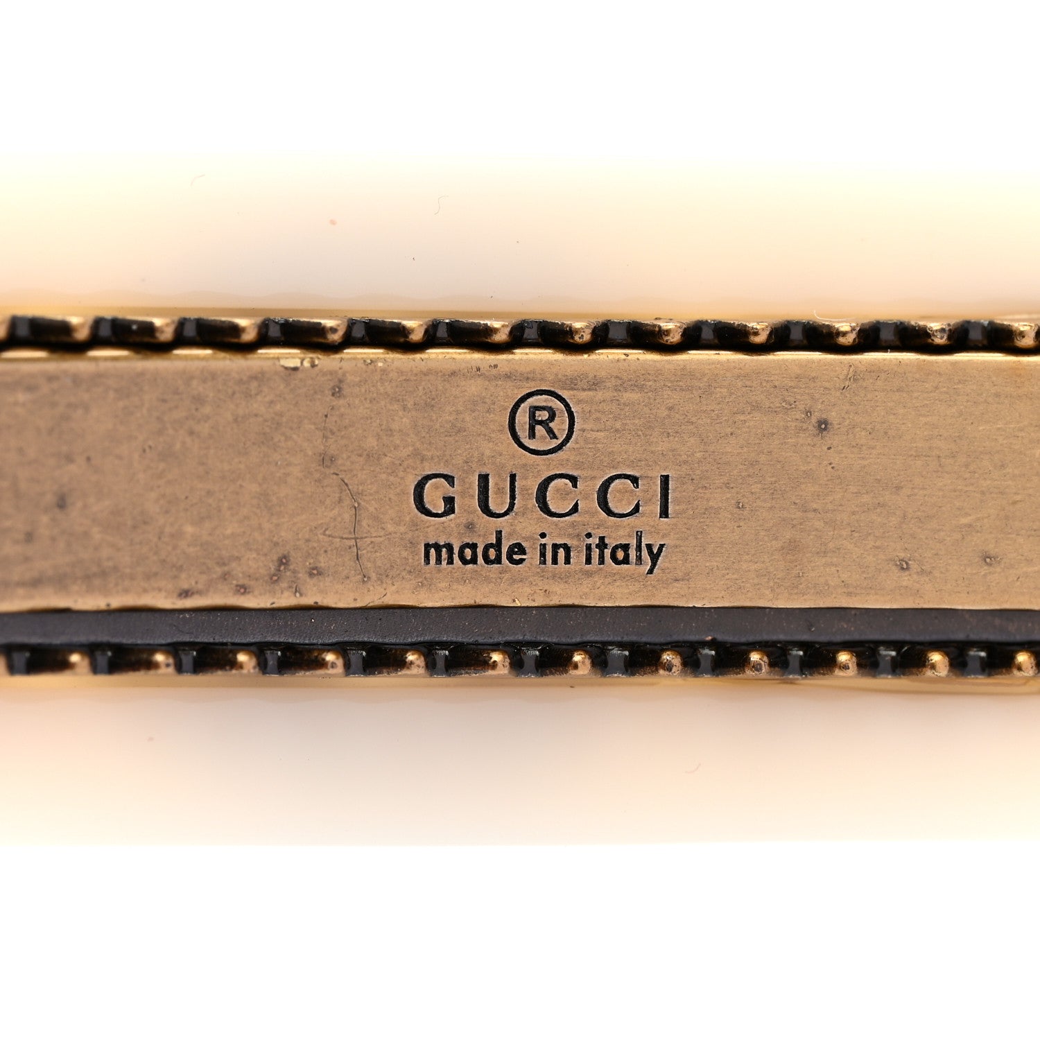 Gucci Resin Crystal Embellished GG Hair Clip Multicolor 4 of 4