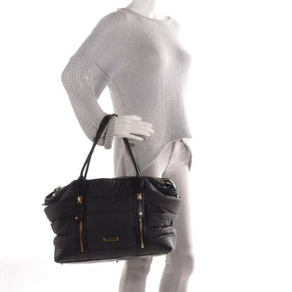 Burberry Nylon Large Olympia Diaper Bag Black 2 of 9