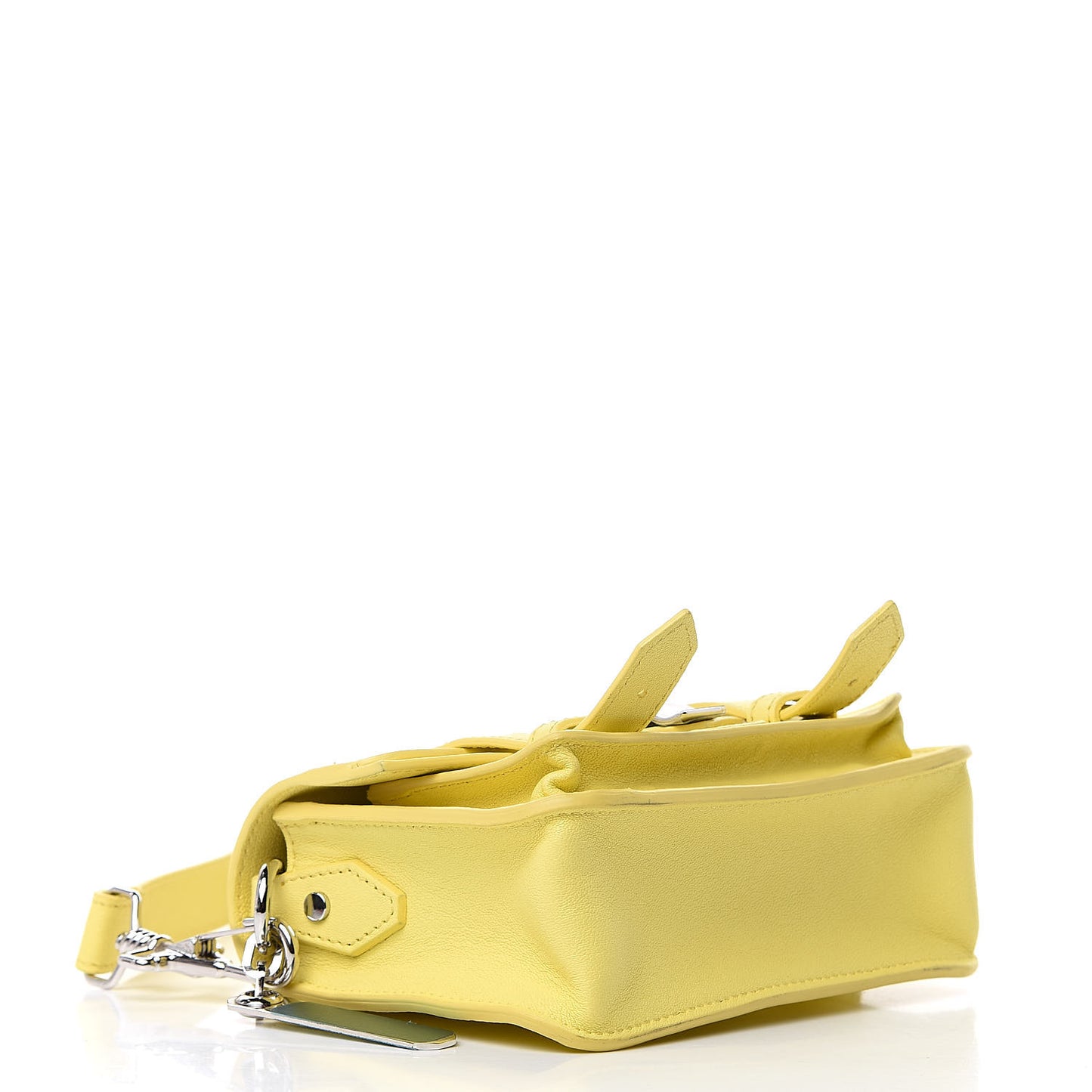 Lambskin Micro PS1 Satchel Canary Yellow