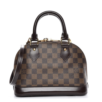 Louis Vuitton Damier Ebene Alma BB 1 of 7