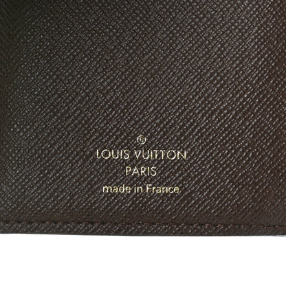 Louis Vuitton Damier Ebene Normandy Compact Wallet Rose Ballerine 7 of 7
