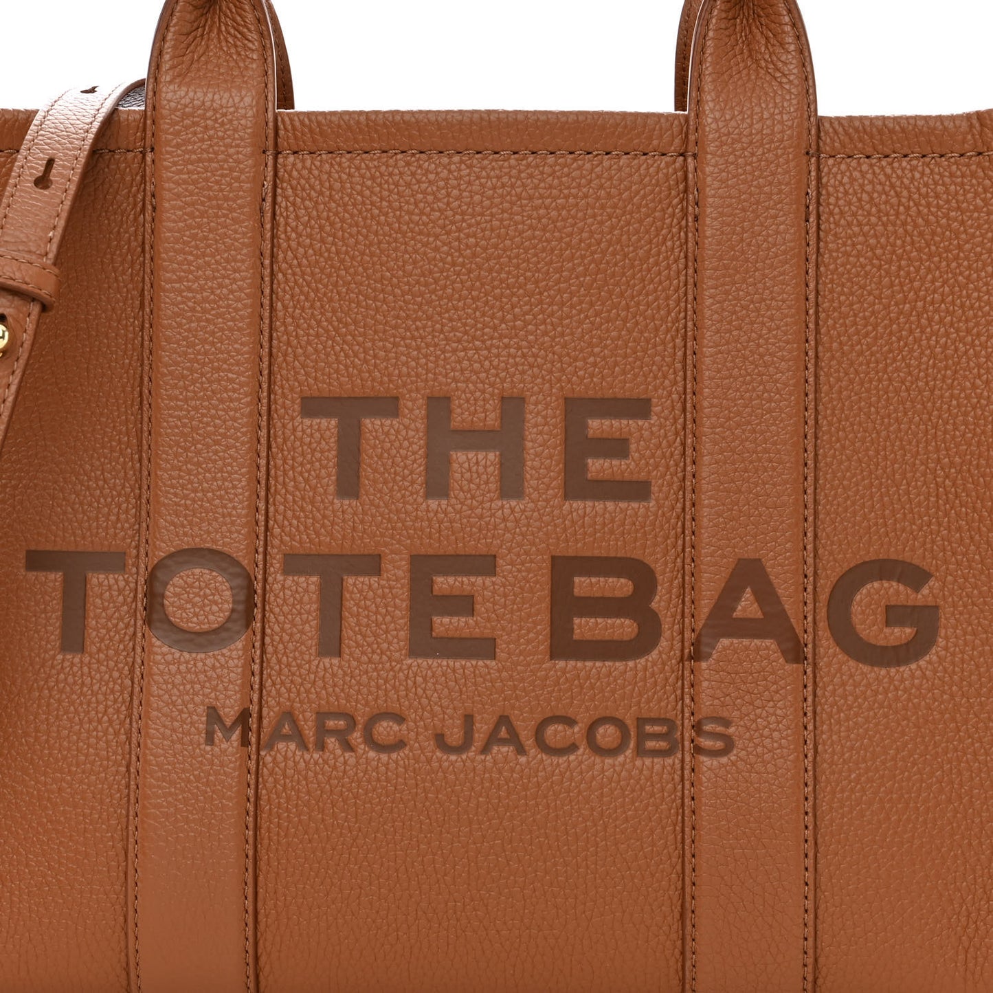Grained Calfskin Medium The Tote Bag Argan Oil