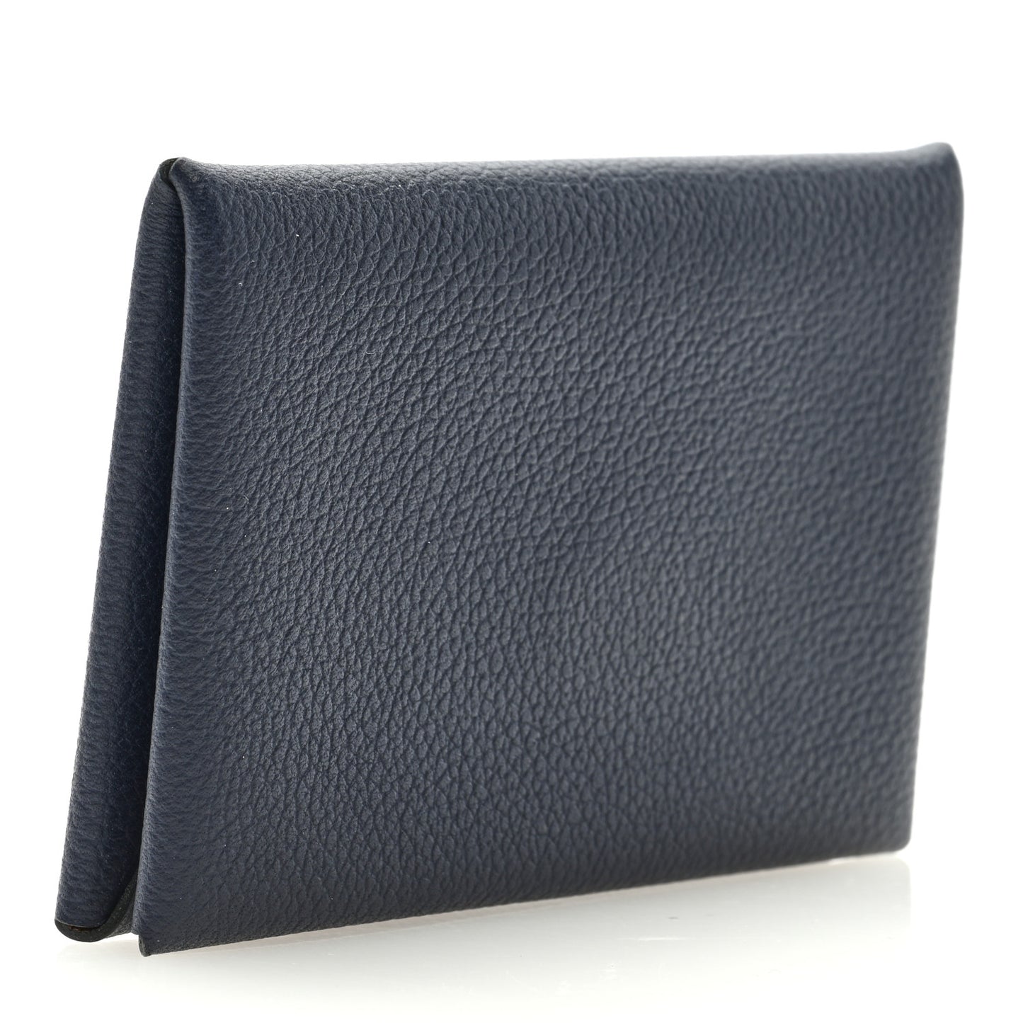 Evercolor Verso Calvi Card Case Bleu Nuit Caramel