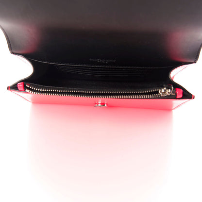 Saint Laurent Grain De Poudre Monogram Kate Belt Bag Neon Pink 5 of 9