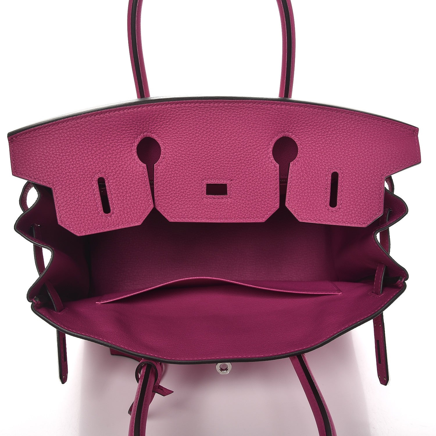 Hermes Togo Birkin 30 Rose Pourpre 7 of 32