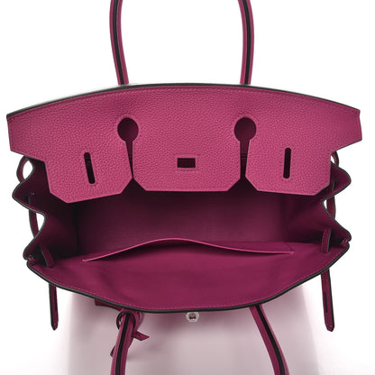 Hermes Togo Birkin 30 Rose Pourpre 7 of 32