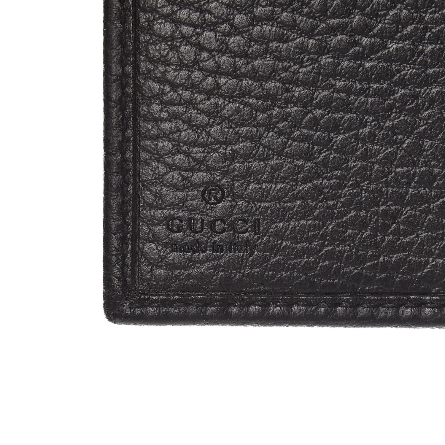 Gucci Dollar Calfskin GG Marmont French Wallet Black 6 of 8