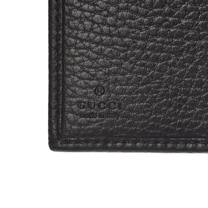 Gucci Dollar Calfskin GG Marmont French Wallet Black 6 of 8