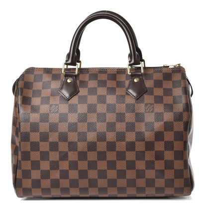 Louis Vuitton Damier Ebene Speedy 30 1 of 8