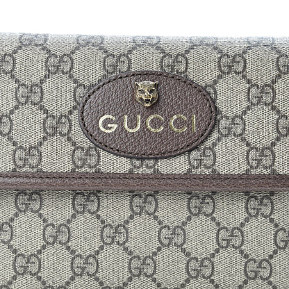 Gucci GG Supreme Monogram Neo Vintage Web Belt Bag Brown 8 of 11