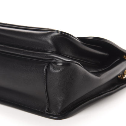 Saint Laurent Lambskin Matelasse Monogram Medium Niki Chain Satchel Black 7 of 12