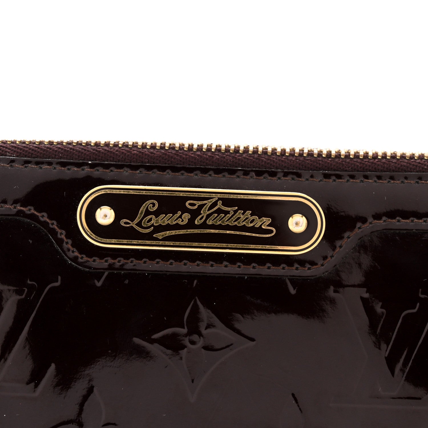 Louis Vuitton Vernis Trousse Cosmetic Pouch Amarante 9 of 10