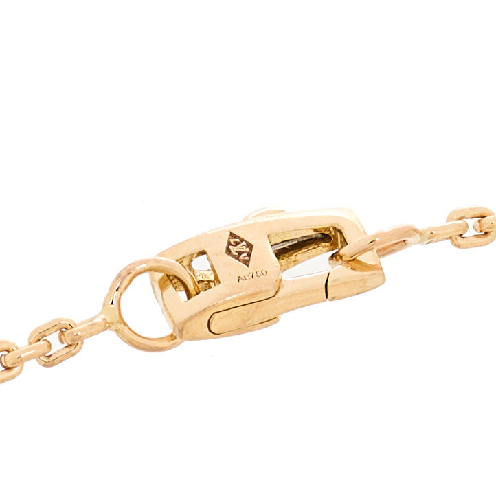 18K Pink Gold Diamond Sun Blossom Bracelet